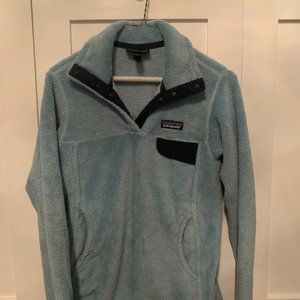 Womens Patagonia Light Blue Quarter Zip